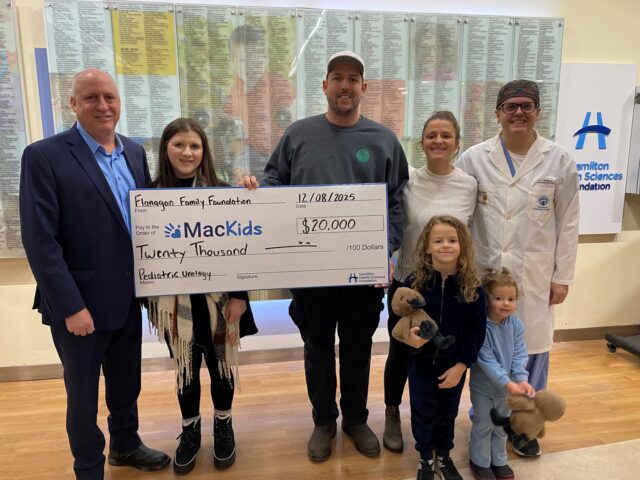 A heartfelt thank you to our amazing community for showing up in powerful ways and supporting patient care across @hamiltonhealthsciences ✨

1. 📸: A special thank you to the Flanagan Family Foundation for a generous grant supporting critical equipment in the Pediatric Urology Clinic. Your investment in advanced technology will directly support Dr. Luis Braga and the clinical care team — enhancing patient care and improving the experience for families.

2. 📸: Shoutout to Sacha (5acha5), the high school student behind Donations in Motion! Inspired by a goal to run up to 1,000 km and raise $5,000 for the Pediatric Oncology Unit at @mcmasterchildrens, Sacha exceeded expectations — raising $5,310 through community support and determination. Incredible work!

3. 📸: A big thank you to the Ellens Family and the Haick Family for raising $11,417.76 through their Music Trivia Fundraiser in support of @mcmasterchildrens. Your continued dedication and years of fundraising mean so much to our community.

4. 📸: Thank you to Lalitha and Julian from the CraftRaft Initiative for raising $1,222 for @mcmasterchildrens. Your creativity and commitment are helping make a real difference for MacKids and their families.

5. 📸: We’re grateful to the Grimsby Firefighters Association (@grimsbyfiredept) for their generous $1,700 donation supporting the Burn Unit at Hamilton General Hospital. Your gift is helping advance the purchase of a PDL Laser, critical equipment that improves recovery for burn survivors.

6. 📸: Thank you to the Hamilton Archery Centre (@hamiltonarcherycentre) for hosting the 2025 Charity Shoot Tournament, raising $4,312 for @mcmasterchildrens. Your annual event brings together archers of all ages to support the hospital’s highest-priority needs — true community champions!

7. 📸: A heartfelt thank you to St. John’s College (@sjc_eagles) for raising $2,200 for the Breast Assessment Centre at Juravinski Hospital and Cancer Centre through their Pink Out Basketball Game. We’re so grateful for your continued commitment and support.