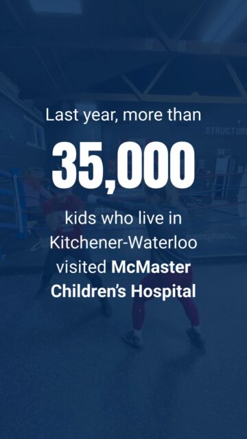 Last year, more than 35,000 kids from the Kitchener-Waterloo (KW) region visited @mcmasterchildrens. That's why two teams of local business professionals from KW are getting ready to step into the ring in support of MacKids! 💙💙 

Donate to @champsforcharitykw at champsforcharity.ca. 

#MacKids #KidsHealth #McMasterChildrensHospital #KW #KitchenerWaterloo
