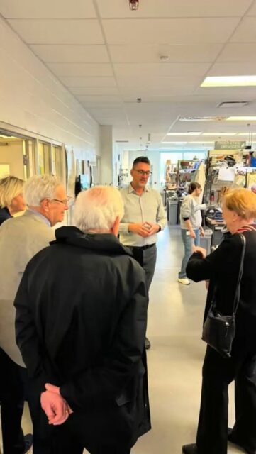 We had a wonderful time hosting Rambynas, Inc. today at HHS’s Prosthetics and Orthotics Department to showcase the 3D and Fuse1+ printer funded by their $1M donation. We are incredibly grateful for this support, as are the patients and families who will be able to access this specialized care. Thank you!