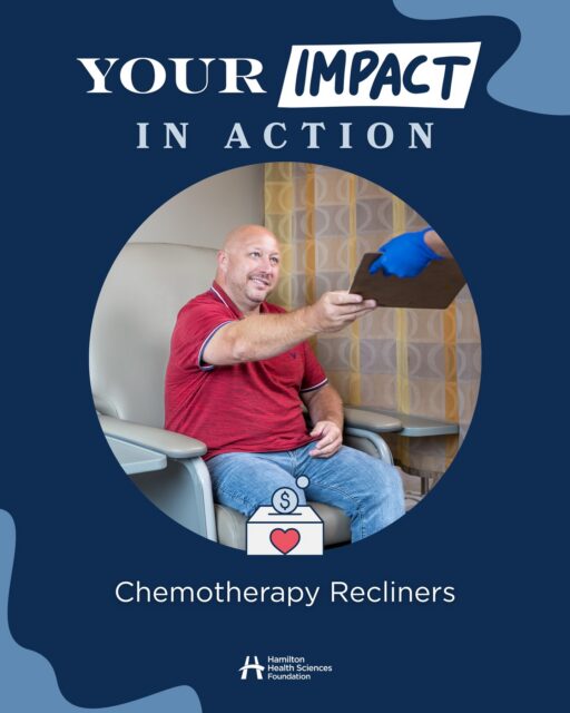 Thanks to all Royal Canadian Legions across our region, we were able to purchase 15 new recliners for the Chemo Suite at Juravinski Hospital and Cancer Centre (JHCC).

Cancer doesn’t leave much room for comfort, but it plays an important role in how patients experience treatment and recovery. These new recliners are designed for ergonomic support and easy adjustment, so patients can change positions without interrupting treatment. 

Serving a regional population of more than 3 million people, JHCC is the only facility in south-central Ontario equipped to treat all types of cancers. Now, those patients receiving chemotherapy will be able to do so more comfortably. 

Visit hamiltonhealth.ca to donate in support of investments like these. 

#HamiltonHealthSciences #JuravinskiCancerCentre #CancerCare #HamOnt