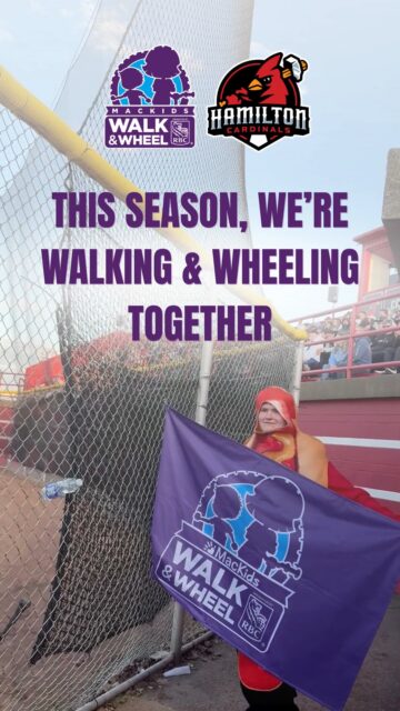 The Hamilton Cardinals are stepping up to the plate for MacKids Walk & Wheel! ⚾
We’re excited to partner with the Cardinals this season as they help us rally support for children and families across our region.💜
You can catch the Hamilton Health Sciences Foundation team at the Cardinals games on May 15, 22 and 29. Stop by our booth for some fun, learn more about Walk & Wheel and get ready for an exciting season ahead.
PLUS the Cardinals will be joining us at Walk & Wheel for a special baseball clinic on event day!🔥
See you at the ballpark!
#MacKids #HamiltonCardinals #HamiltonBaseball #WalkAndWheel