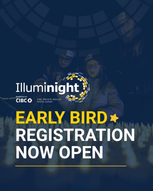 Join us for Illuminight, where every glowing step helps provide expert cancer care and support for patients and families when they need it most.

📅 Friday, September 25, 2026
🕕 6:00 p.m. to 9:30 p.m.
📍 Westfield Heritage Village

As pathways sparkle and lights glow in the village square, you'll help light the way for exceptional cancer care at Juravinksi Hospital and Cancer Centre. Register today with early bird pricing. ✨

#Illuminight #LightThePathForward #HHSF