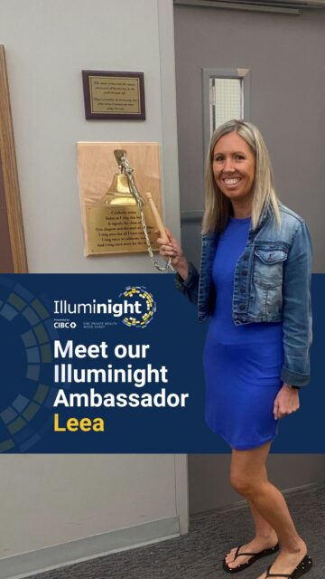 Meet our 2026 Illuminight Ambassador, Leea. 

A teacher, mom, coach and connector, Leea has always been someone who shows up for others. After being diagnosed with cervical cancer in 2020 and later facing a recurrence, she found strength in the compassionate care she received at Juravinski Hospital and Cancer Centre. 

Now, approaching two years of clean scans, she's using her experience to advocate, fundraise and support others navigating cancer. 

On Friday, September 25, join Leea and more than 700 participants at Westfield Heritage Village for an unforgettable evening in support of cancer care. 

Walk the peaceful 2.7 km trail, experience glowing light installations, enjoy live music, food and family-friendly activities, and a spectacular drone show. 

Every step helps fund the highest-priority needs in cancer care, including equipment, research, education and patient amenities. 

Together, let's shine a light on cancer care across our region. ✨

Register through the link in our bio. 

#LightThePathForward #Illuminight #Illuminight2026