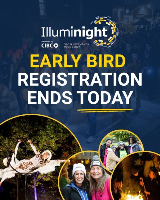Early Bird registration ends TODAY! ✨
Don't miss your chance to register for Illuminight at the best rate.
Join us September 25 for an unforgettable evening in support of cancer care.
🔗 Sign up today through the link in our bio.