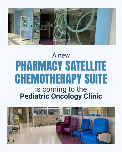 During Childhood Cancer Awareness Month, we're highlighting an exciting addition to the Pediatric Oncology Clinic at McMaster Children's Hospital.
A new Pharmacy Satellite Chemotherapy Suite will help bring chemotherapy preparation closer to patients, creating a more efficient care experience and reducing wait times by up to 50% for some children.
By keeping more of the care journey in one location, we're helping children and families spend less time waiting and more time focused on what matters most.