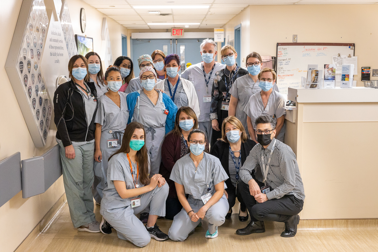 HHS Burn Unit team photo