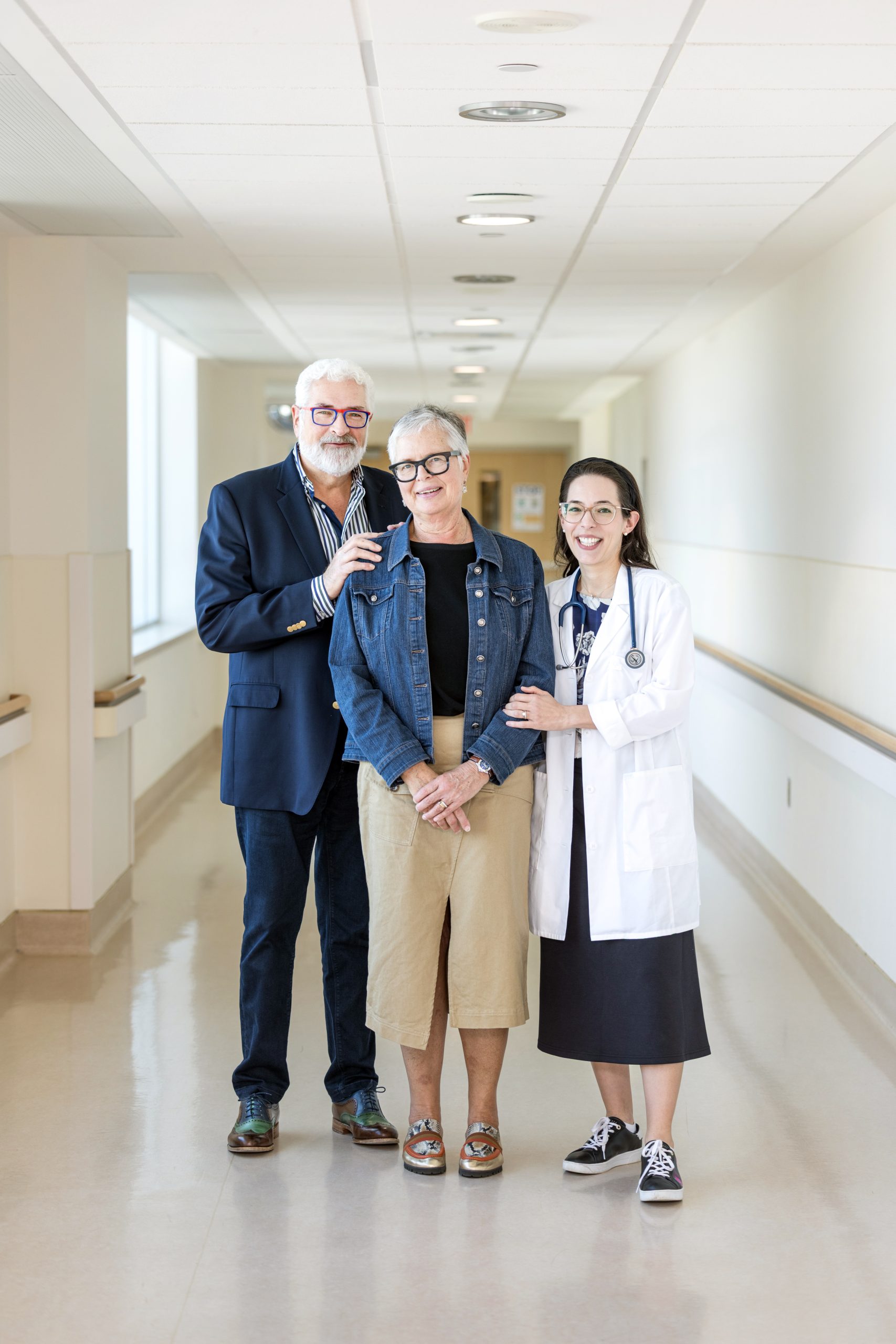 HHS doctor and patient family