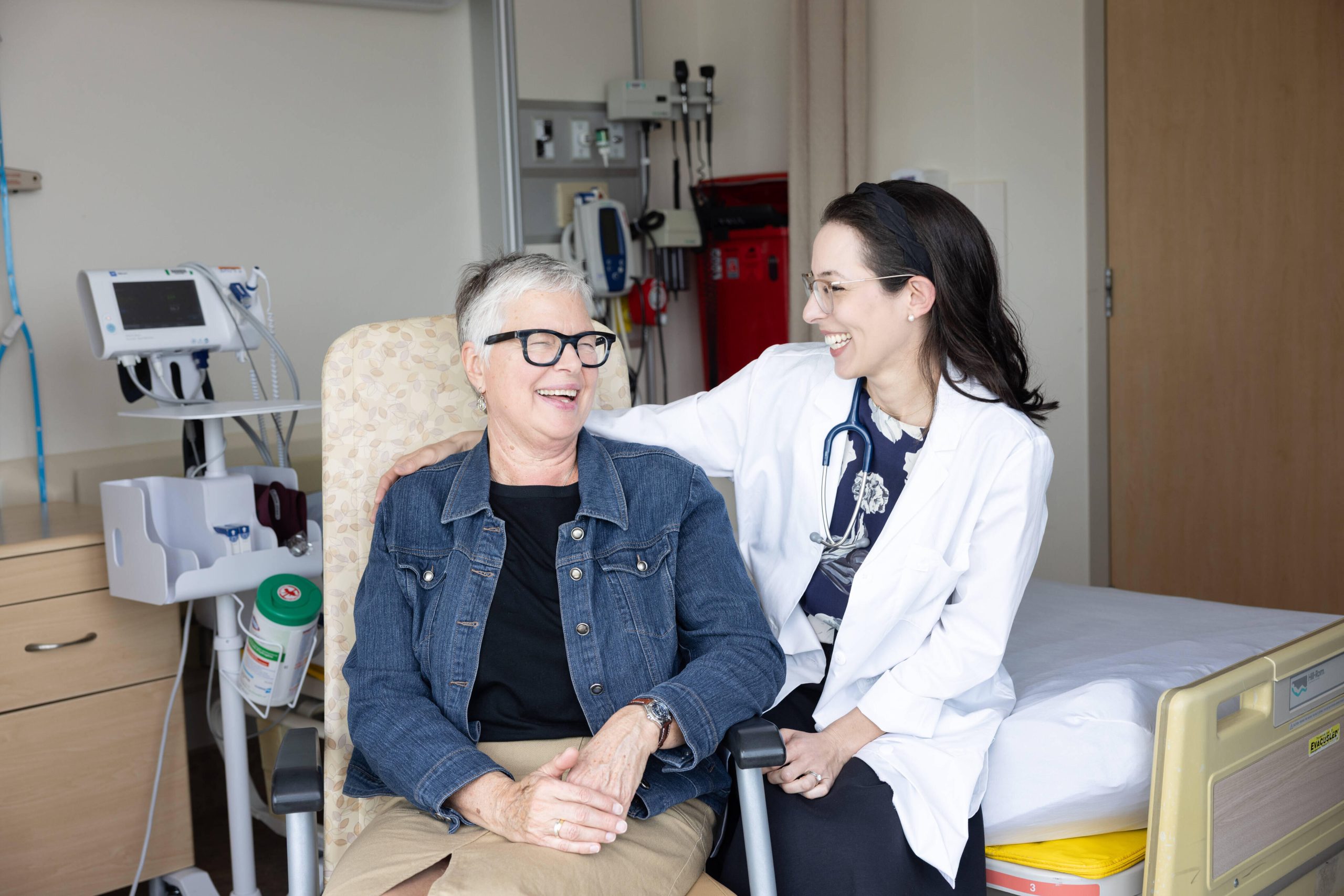 HHS doctor and patient